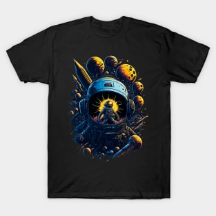 astronaut space planet T-Shirt